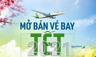 Bamboo Airways mở bán vé máy bay Tết Nguyên Đáng 2021