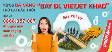 Đặt vé máy bay đi Đà Nẵng với giá rẻ nhất từ 199,000 VND