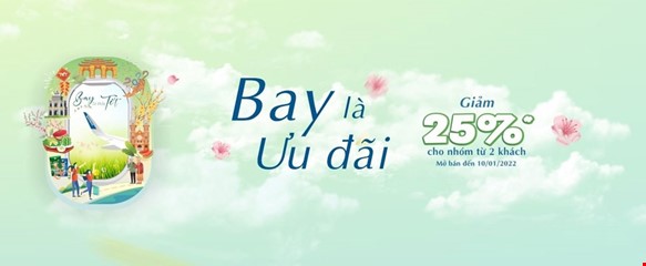 Bay là thấy tết – Bay là ưu đãi cùng Bamboo Airways