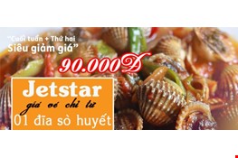 Chỉ với 90.000 đồng đã có thể mua được 01 vé máy bay Jetstar